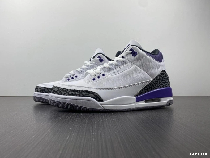CT8532-105 Iris' Retro Air 'Dark 3 Jordan 0925